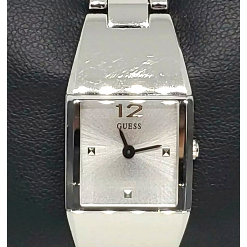 Guess Steel Silver Tone Analog Quartz Watch